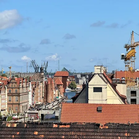 Apartman Waterlane Penthouse I Pool I Panoramic View Gdańsk