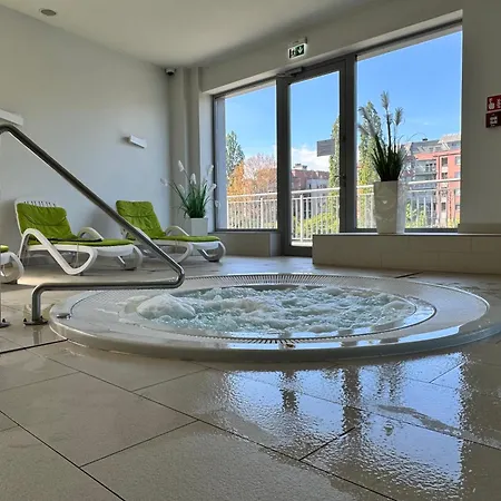 Waterlane Penthouse I Pool I Panoramic View Apartmán Gdaňsk