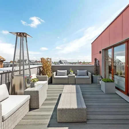 Waterlane Penthouse I Pool I Panoramic View Gdaňsk