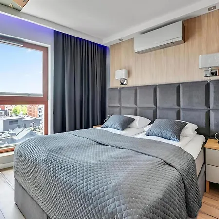 아파트 Waterlane Penthouse I Pool I Panoramic View 그단스크