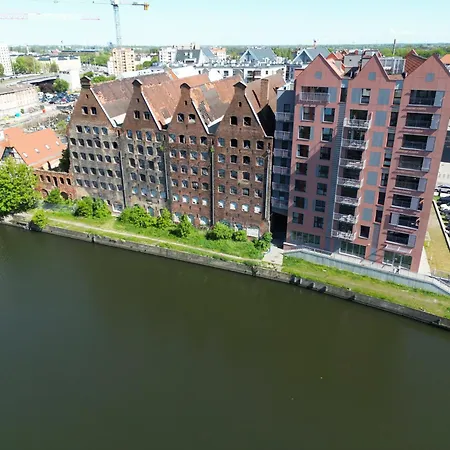 Waterlane Penthouse I Pool I Panoramic View * Gdaňsk