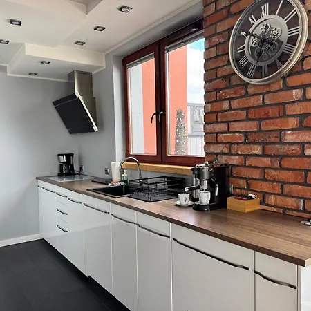 Apartment Waterlane Penthouse I Pool I Panoramic View Danzig