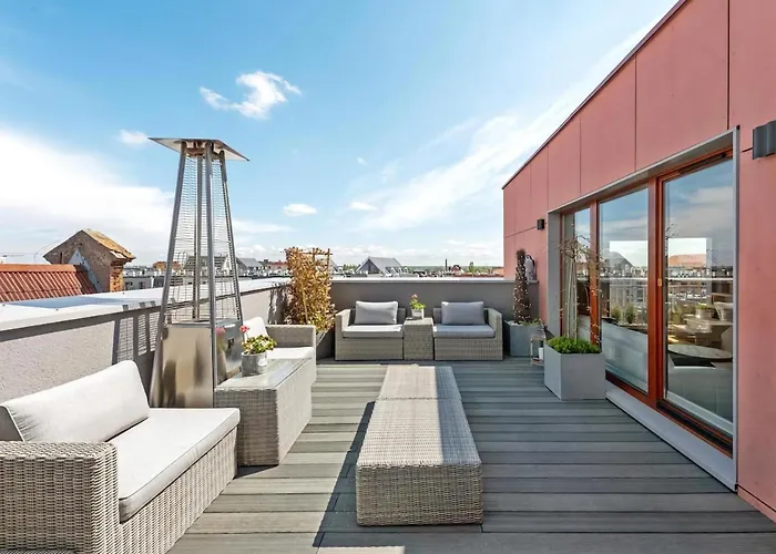 Waterlane Penthouse I Pool I Panoramic View Gdańsk