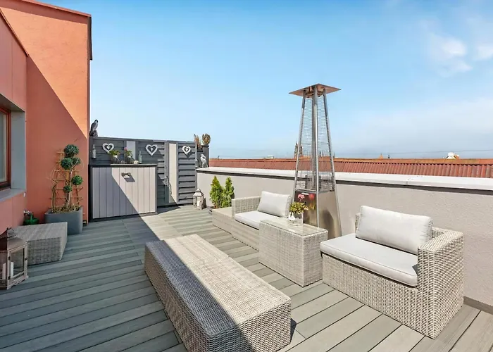 Waterlane Penthouse I Pool I Panoramic View Apartament *