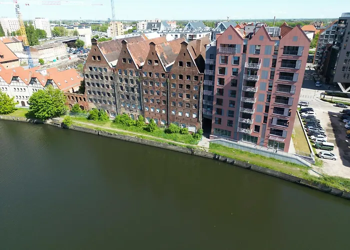Waterlane Penthouse I Pool I Panoramic View * Gdańsk
